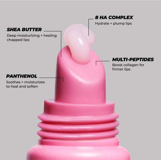 Vitamasques Overnight Lip Mask - Hydrating Vanilla Lip Balm Moisturizer with Vitamins & Natural Oil Hydrates