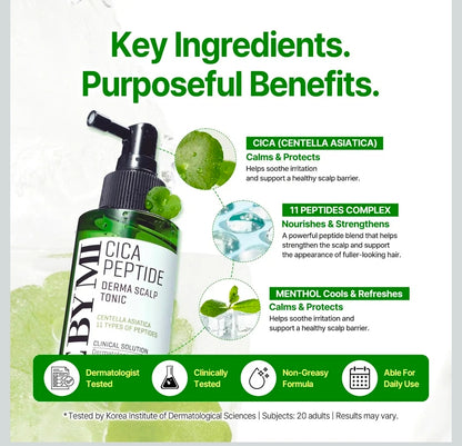 Tónico capilar Cica Peptide Derma de SOME BY MI