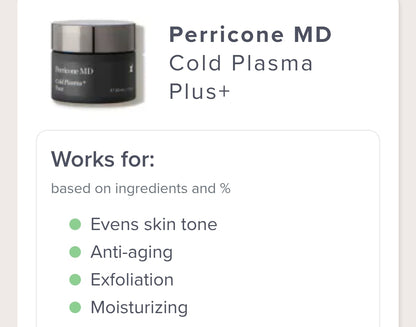 Perricone MD Cold Plasma Plus+ Humectante de Defensa Diaria con FPS 35 de Amplio Espectro