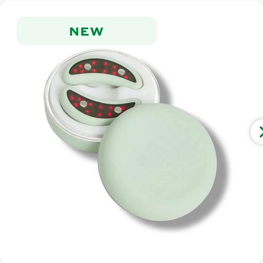 Mario Badescu Red Light + EMS Under Eye Patches - Rechargeable under-eye patches that use red light and EMS to visibly de-puff, brighten, and smooth