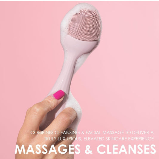 Lumiglow Facial Cleanser - Electric Face Scrubber - Anti-Aging, Blackhead Removal, Pore Treatment