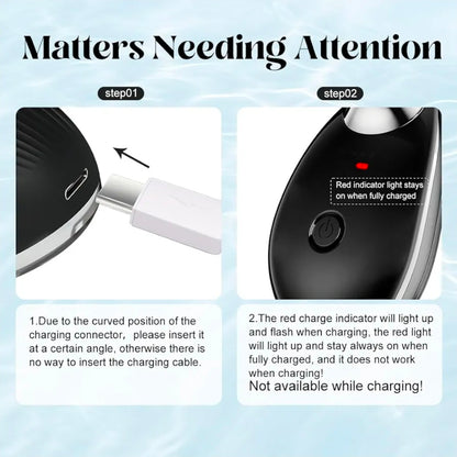 Neck & Face Massager Face Sculpting Tool 7 LED Color Modes Treatment and Vibration - Improves skin appearance, relaxation