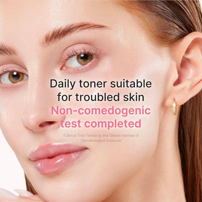 medicube PDRN Pink Niacinamide Milky Toner - Salmon DNA Hydrating, Moisturizing, Soothing with Ceramide, Peptide, Glass Glow Skin