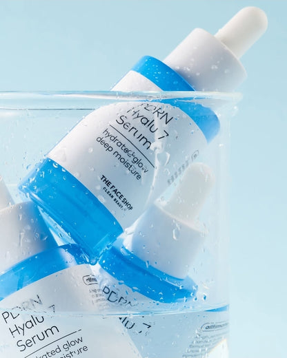 THE FACE SHOP Alltimate PDRN Hyalu 7 Serum - Deep hydration, improves skin elasticity and dewy, radiance look