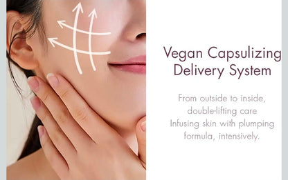 Dr. Ceuracle Vegan Active Berry Lifting Cream - Antioxidant Moisturizer with Resveratrol Capsules and Vitamin A, Hydration and Rejuvenation