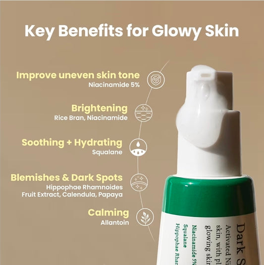 AXIS-Y Dark Spot Correcting Glow Serum - 5% Niacinamide Dark Spot Remover For Face - Vegan, Reduces dark spots, discoloration, and dullness