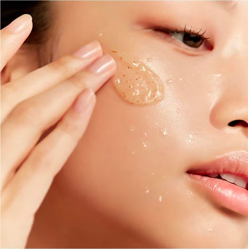 PRIMERA PRMR Organience Peeling Foam - Korean Gentle Cleanser Face Wash, 2 in 1 Facial Scrub for Exfoliating and Daily Pore Cleaning, Sensitive Skin Friendly