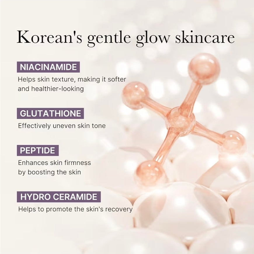 medicube AGE-R Glutathione Glow Capsule Facial Cream - Instant Lifting Moisturizer - Collagen Peptide For Hydrating Glow - Improve Blemishes, Uneven Skin Tone