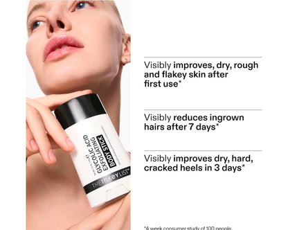 The INKEY List Glycolic Acid Exfoliating Body Stick - Deep Exfoliation for Rough, Bumpy Skin, Fragrance Free, Targets KP & Ingrown Hairs