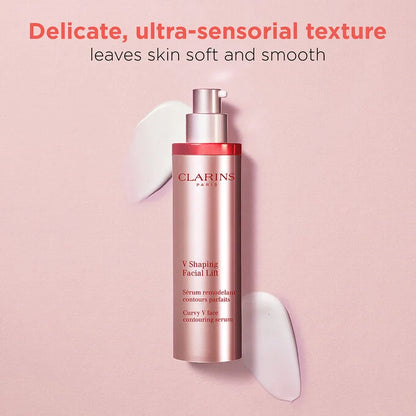 Clarins V Shaping Facial Lift Serum - Sérum facial contorno, desinflamante y refinador