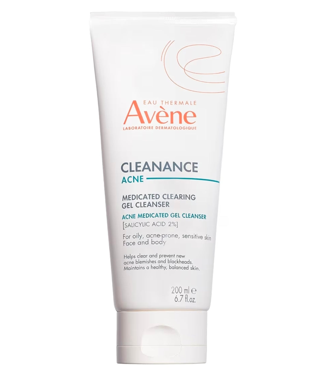 Avene Cleanance Cleansing Gel Soap Free Cleanser for Acne Prone, Oily, Face & Body, Alcohol-Free - Exfoliate away dead skin cells and maintain a healthy, balanced skin