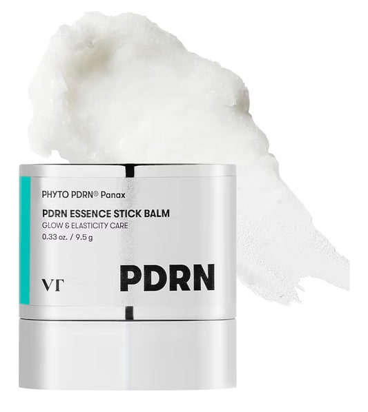 VT COSMETICS PDRN Essence Stick Balm - PDRN Collagen Multi Wrinkle Stick, All-in-One Eye & Neck Treatment, Glow Makeup Base & Face Treatment Balm, Plumping, Fine Lines