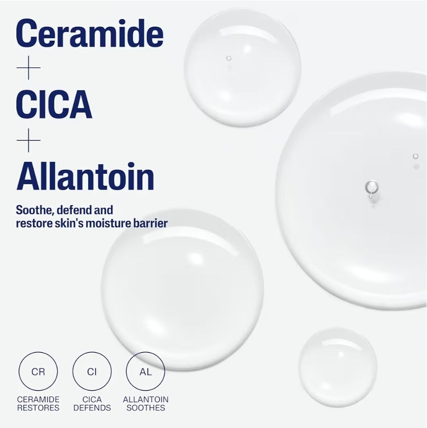 Suero de ceramidas Cetaphil: hidrata y restaura la barrera cutánea. Formulado con ceramidas y centella asiática. Diseñado para pieles sensibles. Sin fragancia. Probado por dermatólogos.