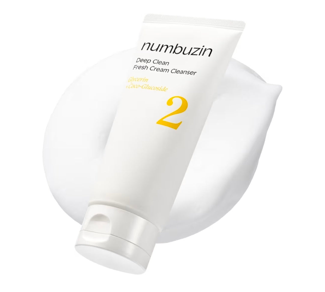 numbuzin No.2 Cleansing Foam - Deep Clean Gentle Exfoliation, Deep Cleansing, Natural Ingredients,Blackheads, Excess Oil, Dead Skin Cells