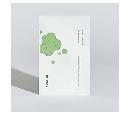 Celimax The Real Noni Energy Ampoule Mask - with Noni Fruit Extract & Hyaluronic Acid, Hydrating, Moisturizing, Soothing, Wrinkles & Fine Lines - 1 Mask