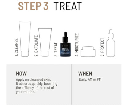 Dr. Brandt Drop of Strength All-Day Strengthening Serum - Target the skin’s natural purification process, helps hydrate & plump skin