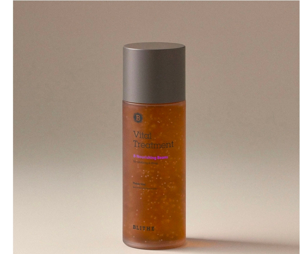 Blithe Vital Treatment 8 Nourishing Beans - Anti-Aging Essence Treatment - Targets signs of aging, improves skin elasticity and deeply hydrates skin, collagen and nutrients