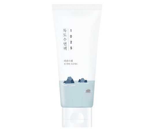 Round Lab 1025 Dokdo Sleeping Pack - All-In-One Facial Night Cream developed for irritated skin by UV rays and high temperatures, Hydrating & Soothing, Cooling effect, Low pH