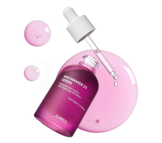 JUMISO Niacinamide 20 Serum - With Glutathione, TXA Tranexamic Acid and Centella Complex - Reduces Pigmentation, Uneven Skin Tone, Pore Care for Sensitive Skin