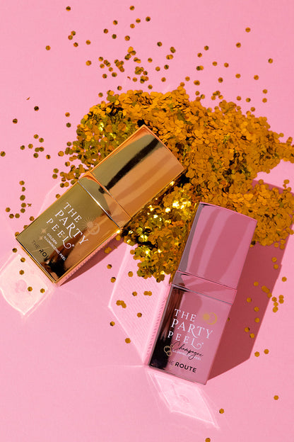 Fiesta para dos - Dúo de exfoliación Gold &amp; Champagne - Exfoliación suave
