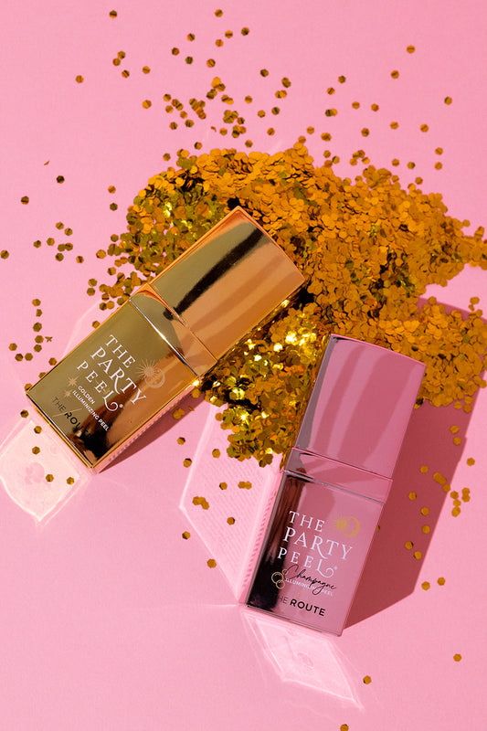 Fiesta para dos - Dúo de exfoliación Gold &amp; Champagne - Exfoliación suave