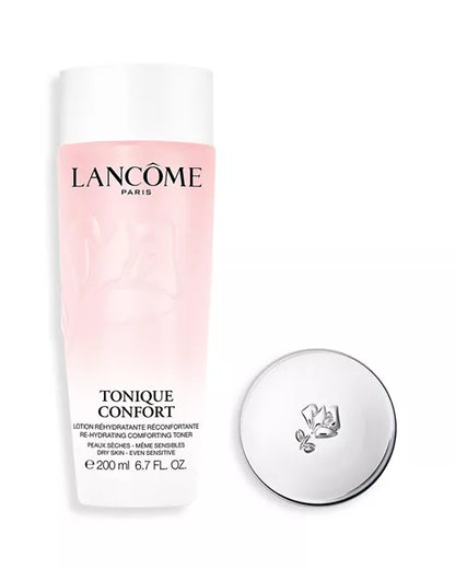 Lancôme Tonique Confort Hydrating Toner with Hyaluronic Acid - For Dullness, dryness & redness - Hydrates for 24hrs - Use before serum or alone