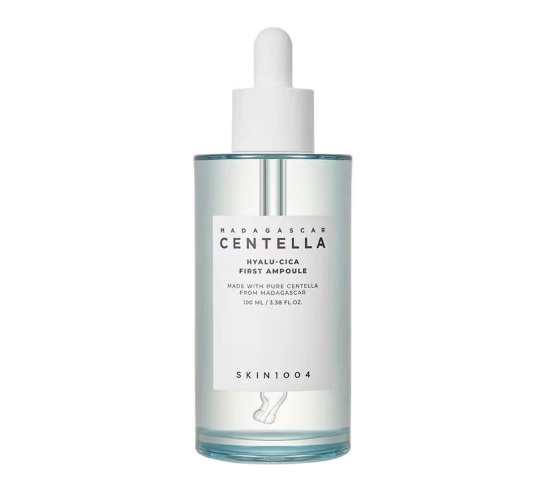 SKIN1004 Madagascar Centella Hyalu-Cica First Ampoule 1.8oz, Hydration Soothing for Dry Skin