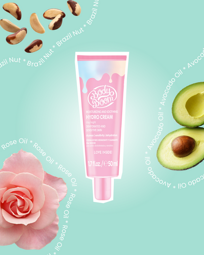 BodyBoom Rosa
 Crema facial hidratante y calmante Hydro