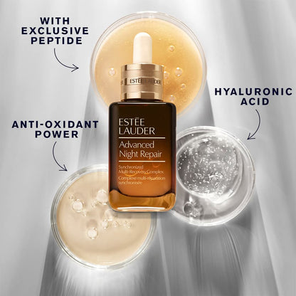 Estee Lauder Advanced Night Repair Serum Synchronized Multi-Recovery Complex 3.9oz - Hydration, Radiance, and Reducing the Appearance of Lines and Wrinkles