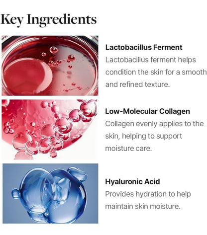 MDP+ Red Lacto Collagen Wapping Mask - Glowy, Skin Elasticity, Aging Care, Fine Lines Treatment, Firming, Hydrating, Pore Treatment, Tightening
