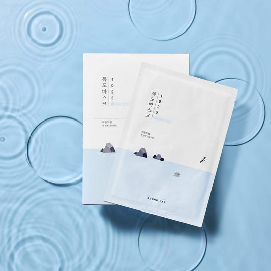 Round Lab 1025 Dokdo Water Gel Mask Sheet - Rejuvenate tired skin, Intensive moisture retention - 1 Mask