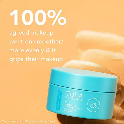 Tula Skincare Brighten Up Smoothing Primer Gel - For Pores, Dullness, and Oiliness