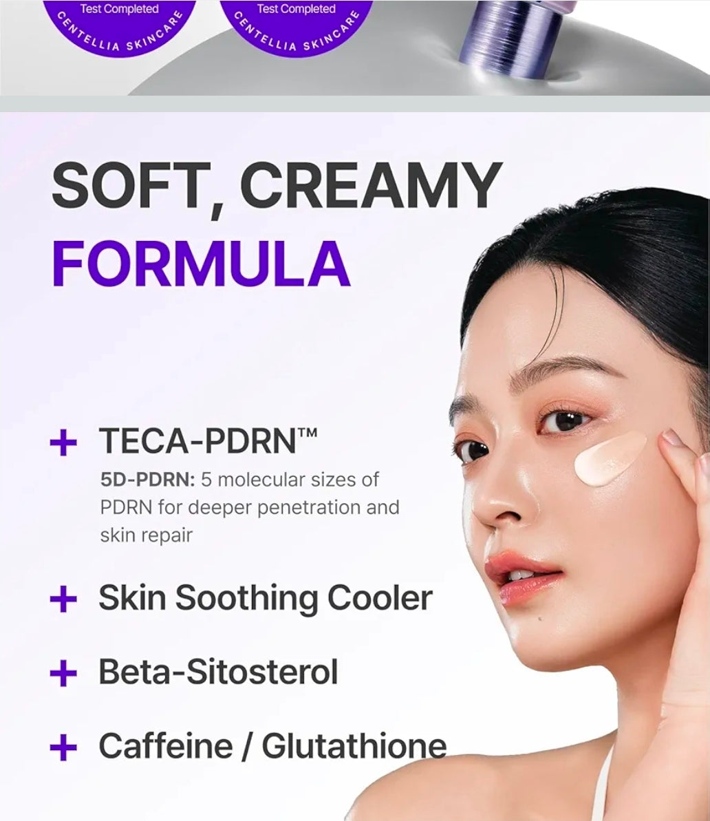 Centellian24 Expert Madeca Cream Active Renew PDRN - Firming Cream,  Elasticity, Soothing & Hydrating Moisturizer, Dermatology-grade face cream powered by TECA-PDRN technology to visibly firm and lift