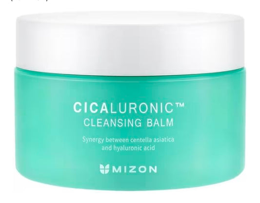 Mizon Cicaluronic Cleansing Balm - Makeup Remover, Centella Asiatica,Hyaluronic Acid, One Step Cleansing