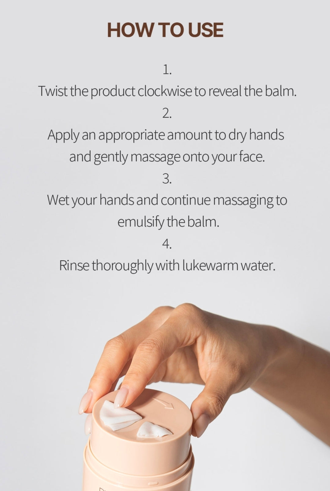 Farmstay Rice & Bifida Grinding Cleansing Balm