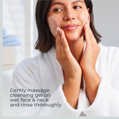 Eucerin Hydrating Cleansing Gel - Daily Face Wash and Makeup Remover Formulated with Hyaluronic Acid