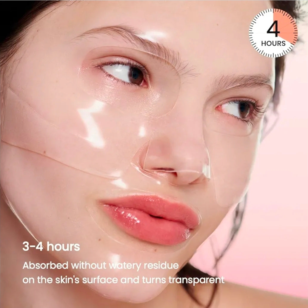 BIODANCE Bio-Collagen Real Deep Mask, Hydrating Overnight Hydrogel Mask, Pore Minimizing, Elasticity, Plumping Improvement - 1 Mask