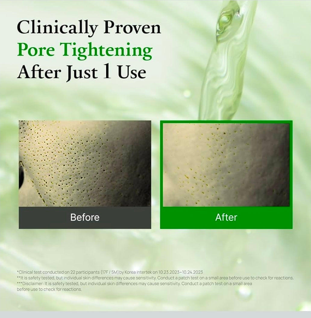 FULLY Green Tomato Toner - Pore Tightening with 95% Green Tomato Extract and VIT C, Skin Soothing and Hydrating, Fragrance Free, Vegan