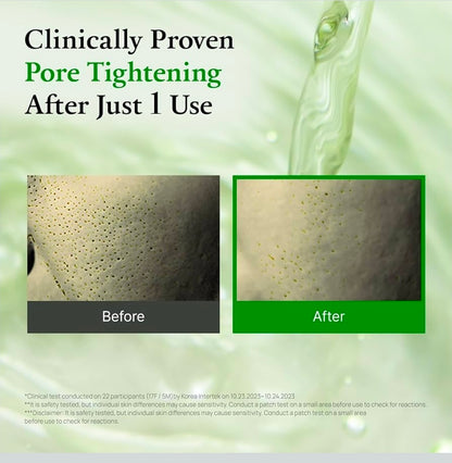 FULLY Green Tomato Toner - Pore Tightening with 95% Green Tomato Extract and VIT C, Skin Soothing and Hydrating, Fragrance Free, Vegan