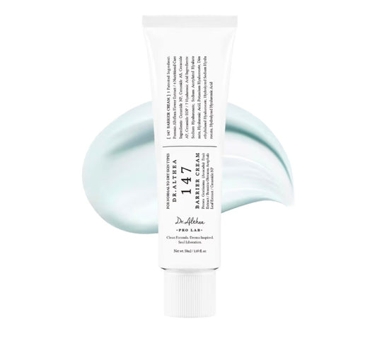 Dr. Althea 147 Barrier Cream - Daily Skin Barrier Care, Deep Hydrating with Hyaluronic Acid & Ceramides, Vegan Skincare for All Skin Types