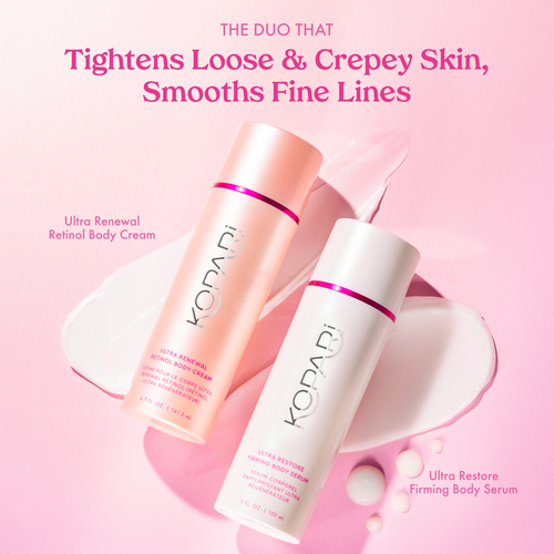 Kopari Ultra Renewal Retinol Body Cream, Infused with Acai & Encapsulated Retinol - Treats fine lines, sun damage & crepey skin