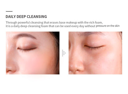 Espuma limpiadora profunda con colágeno de Mizon