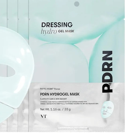 VT COSMETICS PDRN Hydrogel Mask - Intensive Nourishing & Rejuvenating Overnight Mask, Skin Repair, Elasticity Boost, Hydrating & Plumping
