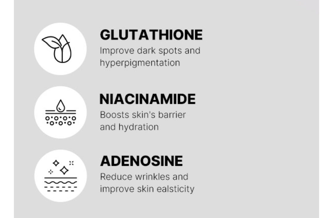 medicube AGE-R Glutathione Glow Serum - Antioxidant & Elasticity Care Serum for 24Hr Pure Radiance, Daily Use for Youthful Skin