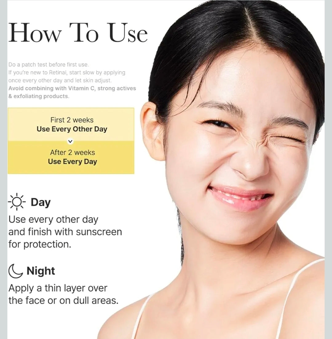 Arencia Retinal Booster Shot Serum - Firming Advanced Night Serum with Caffeine and Ectoin for Mature Skin, Pore Minimizing, Fine Lines & Wrinkles