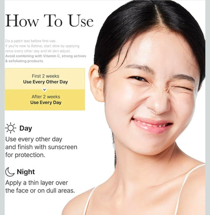 Arencia Retinal Booster Shot Serum - Firming Advanced Night Serum with Caffeine and Ectoin for Mature Skin, Pore Minimizing, Fine Lines & Wrinkles