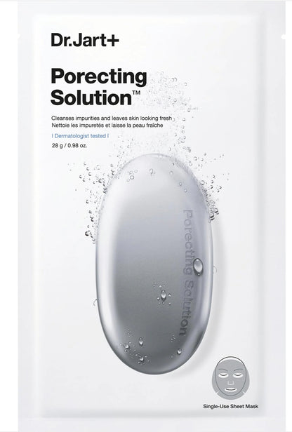 Dr. Jart+ Porecting Solution Face Mask - Reduces oil, hydrates, and tightens visible pores - 1 Mask