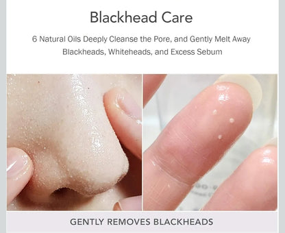 Celimax Derma Nature Fresh Blackhead Jojoba Cleansing Oil - Light & Non-Greasy Daily Makeup Remover, Clogged Pore & Blackheads Removal, Deep Cleansing