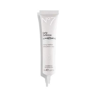 No7 Early Defence Glow Activating Serum - Helps clear and refine pores, support skin's natural defences and boost young skin's natural renewal process