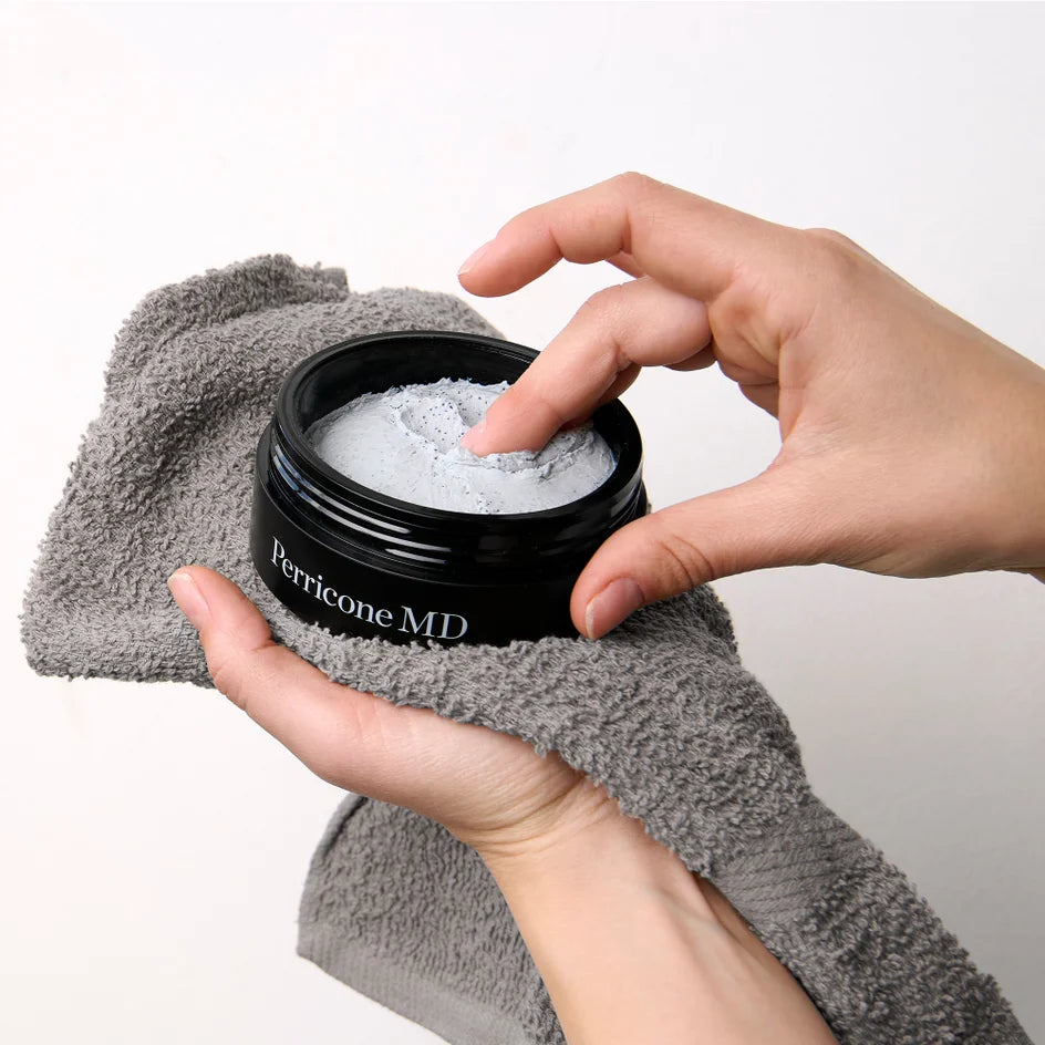 Perricone MD Cold Plasma Plus+ Daily Detox Clay Cleanser - With encapsulated charcoal, this multi-tasking powerhouse deeply purifies and detoxifies to remove excess oil, dirt and impurities
